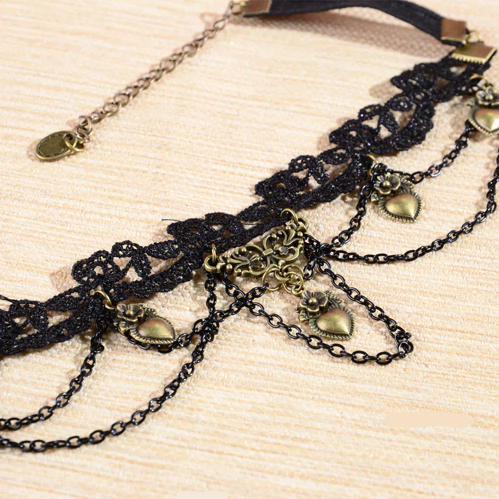 New Arrival Retro Palace Charming Rhinestone Sexy Black Lace Body Arm Chain Armlet Armband Bracelet Wedding Party Bridal Jewelry | Украшения