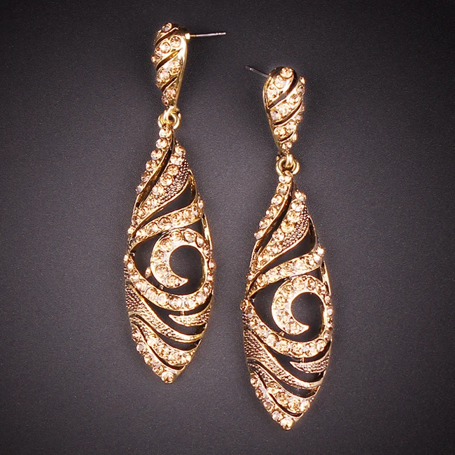 New Fashion Party Jewelry Indian Style Earrings Statement Long Dangle Drop Antique Vintage Retro Gift for Women E16459 | Украшения и