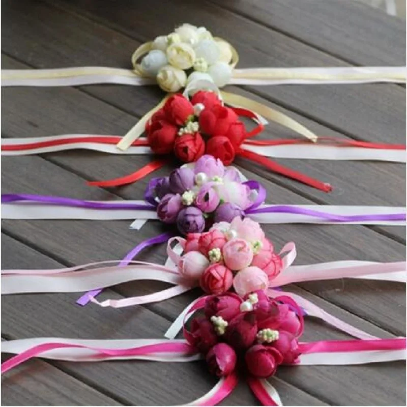 Розы Искусственные Свадебные цветы для свадебной вечеринки украшения свадебных