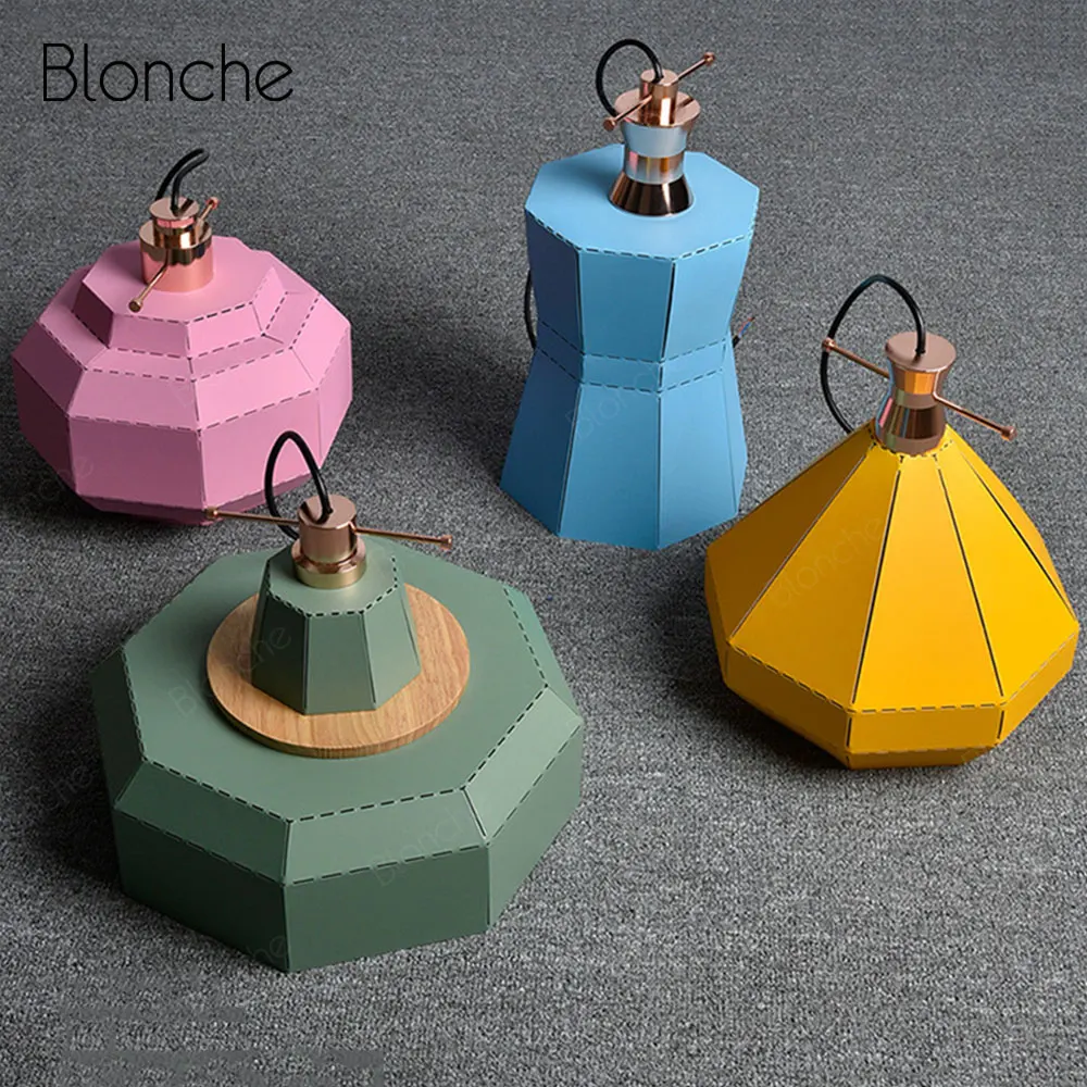 Современная Подвесная лампа Скандинавский дизайн подвесной светильник