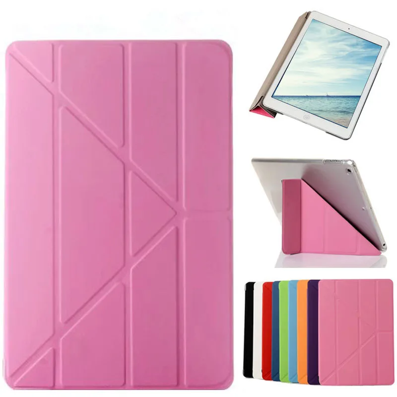 Модный Ультра Тонкий флип чехол с шелковой текстурой для Apple Pad 2 3 4 5 6 air 1 Mini