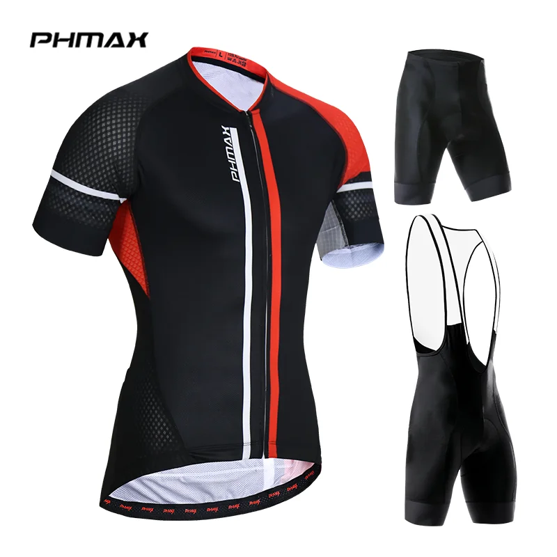 PHMAX 2019 Pro анти УФ летняя велосипедная майка набор MTB одежда костюм быстросохнущий