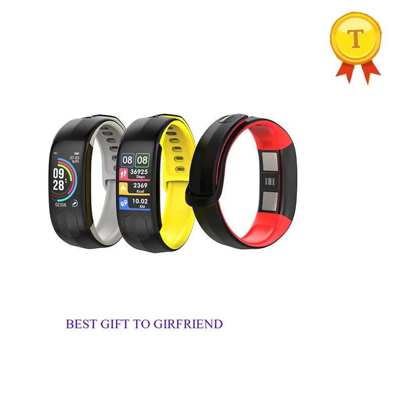 Новый IP67 HR BP spo2 утомляющий браслет монитор сердечного ритма PPG ECG смарт Браслет
