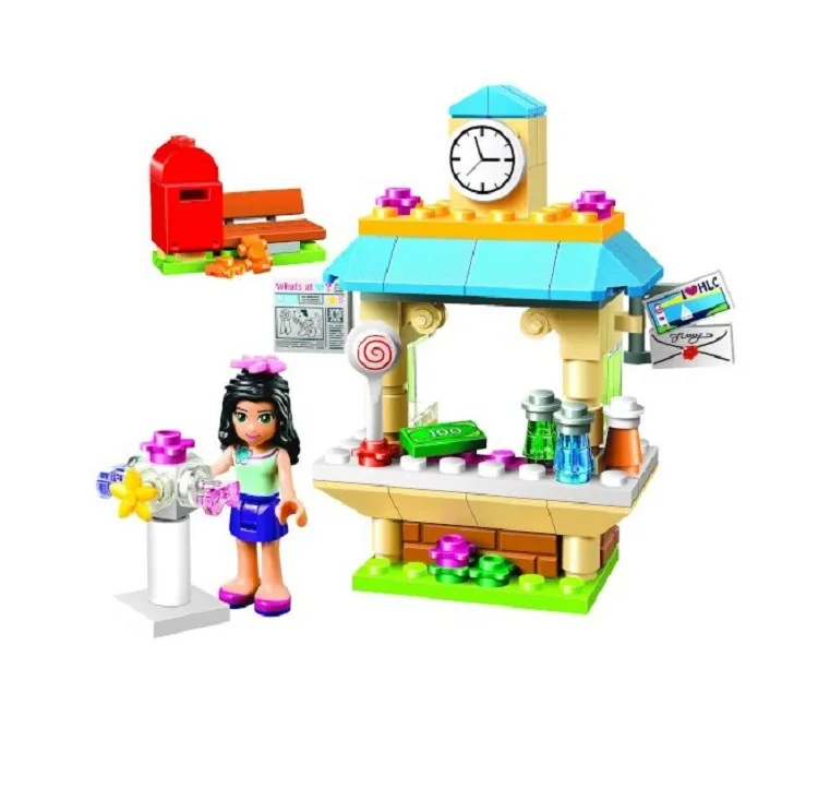 10543 101 шт Filles Princesse emma bureau Chateau Jardins Blocs de Construction Briques Jouets Pour Enfants 41098 | Игрушки и хобби