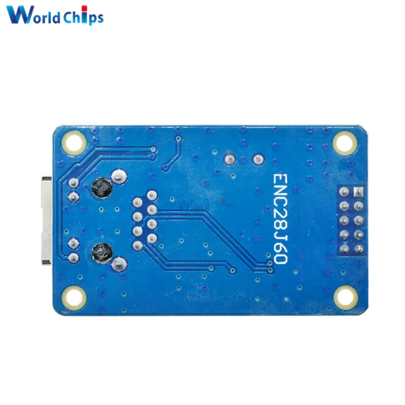 Сетевая плата ENC28J60 LAN Ethernet модуль для arduino 25 МГц кристалл AVR 51 LPC STM32 3 В|module board|module