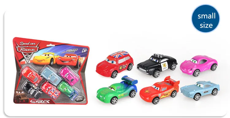 Дисней Pixar тачки 3 ABS игрушечная машинка Молния Маккуин откатная машина Джексон шторм Круз модель автомобиля Детские игрушки для детей