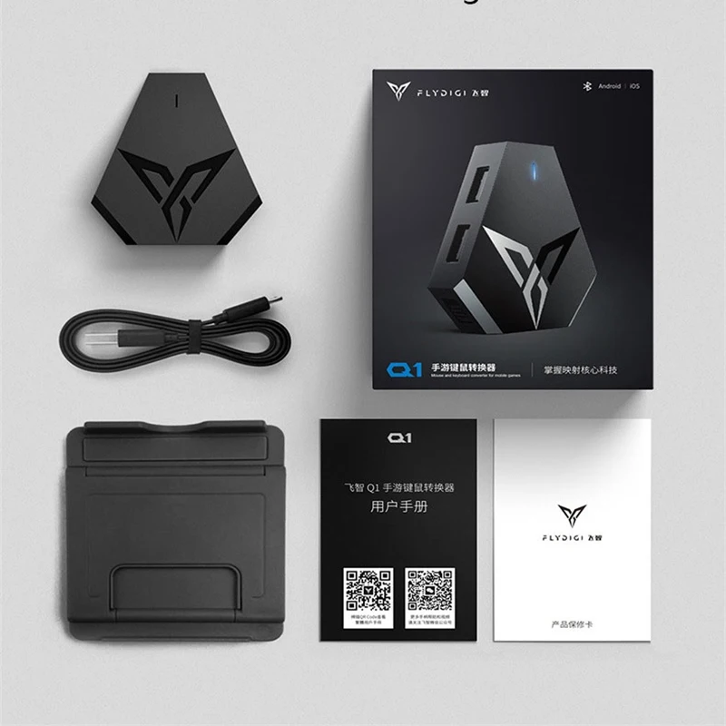 Snes Kpay Q1 конвертер вспомогательный игровой контроллер Pubg Мобильная клавиатура