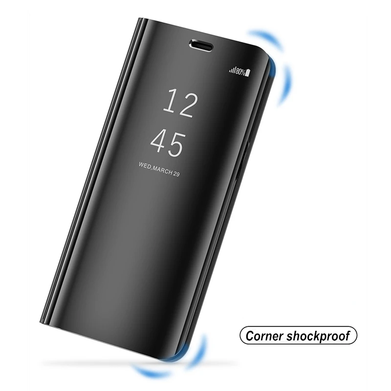 Зеркальный Чехол книжка для Samsung Galaxy S10 S9 S8 Plus S7 Edge Note 10 9 8 5 A5 A7 A8 A9 J5 J7|mirror case|case for