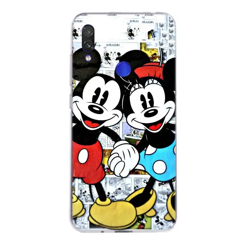 Minnie Mouse Girls Cute Silicone Case For Xiaomi Redmi Y3 S2 Y2 Note 7 6 5 Pro 4 4X 5A 6A Pocophone F1 Mi 8 A2 lite 9 A1 Cover |