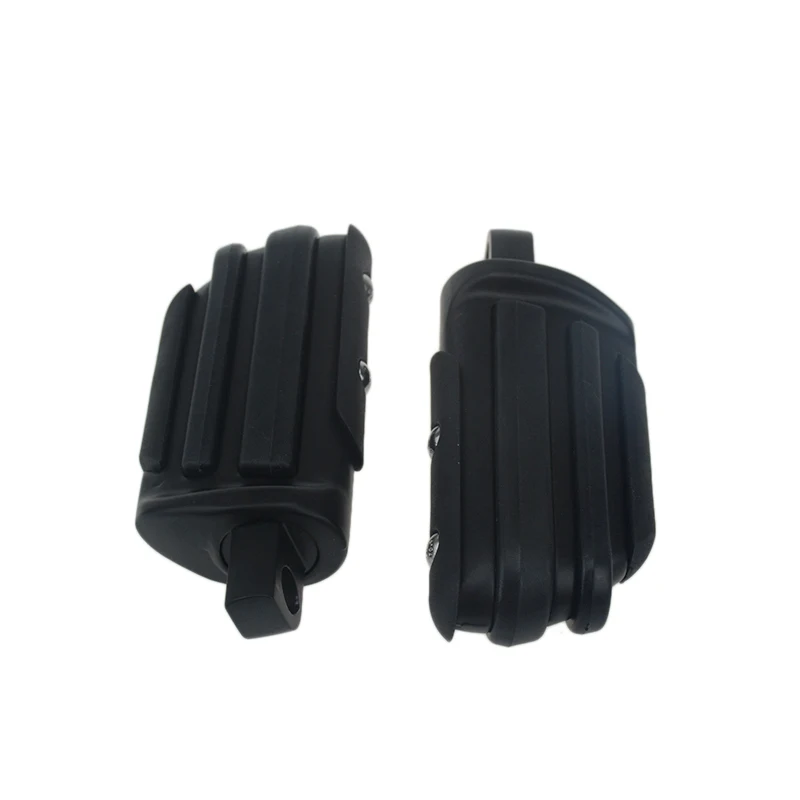 Новые мотоциклетные черные резиновые пилотные задние Передние Подножки для Harley