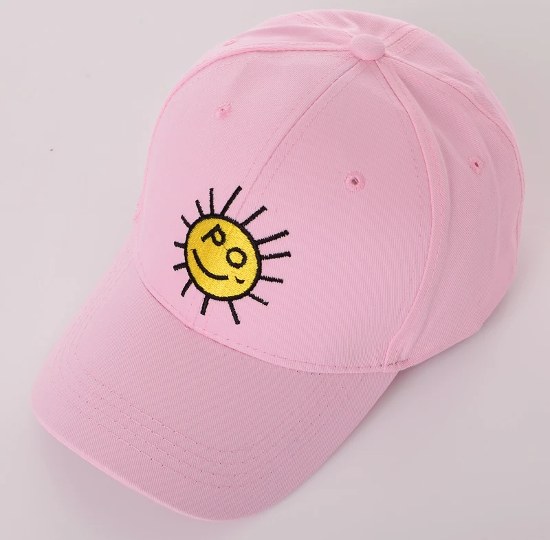 2018 Для женщин s Бейсбол Кепки с узором в виде солнца Snapback Casquette пустые кости