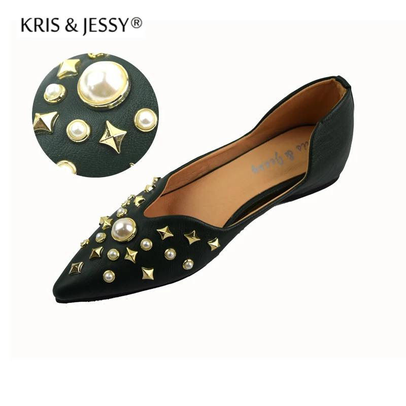 Крис и Джесси Новинка 2017 года Лидер продаж Для женщин плоские балеты Обувь