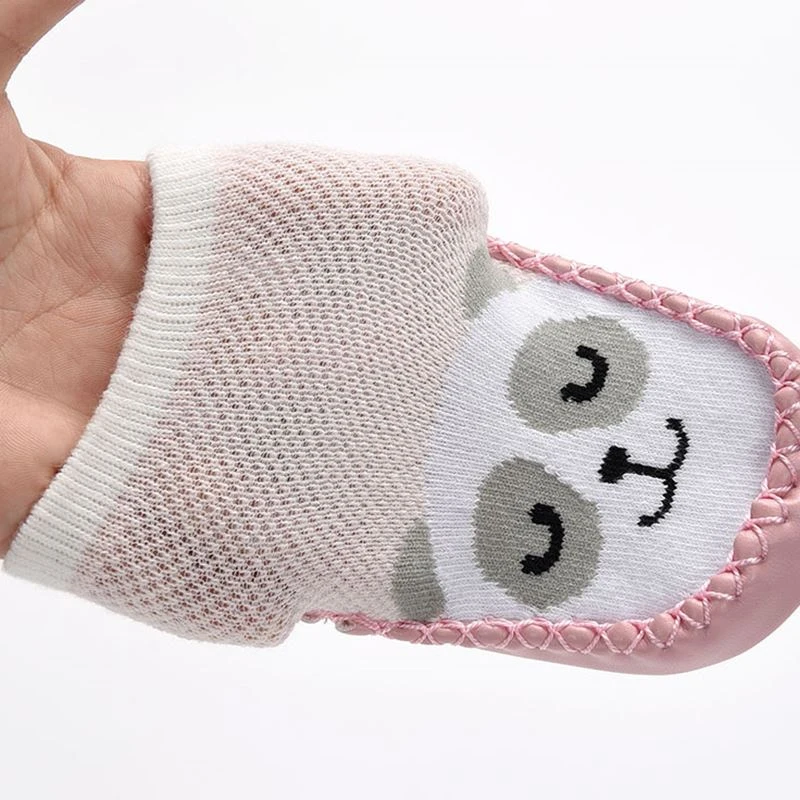 Носки с рисунком для малышей нескользящие носки-тапочки маленьких мальчиков и