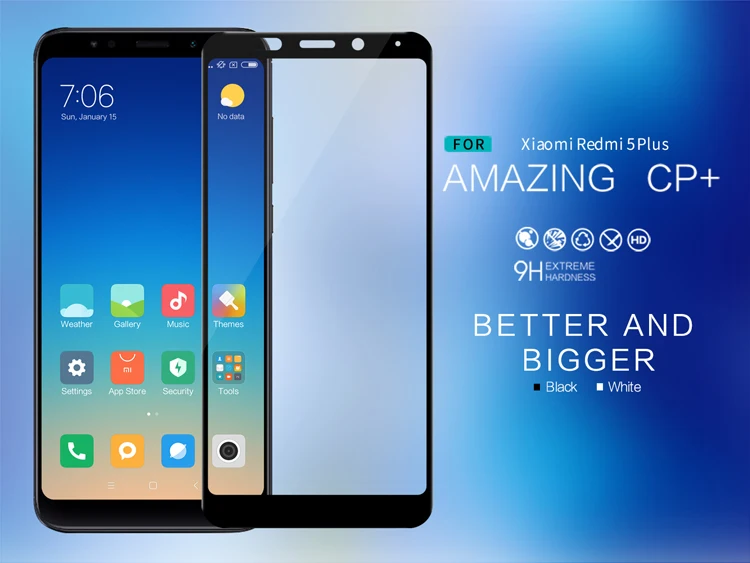 Для Xiaomi Redmi 5 Plus закаленное стекло Nillkin CP+ Полное покрытие защита экрана стекло для Xiaomi Redmi 5 Plus