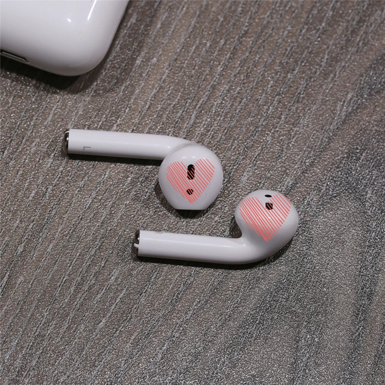 I80 TWS Air 2 Bluetooth наушники беспроводные W1 чип всплывающие 1:1 Размер гарнитура для iPhone
