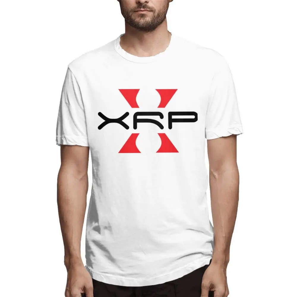 Новое поступление XRP пульсации монета криптовалюта футболка для мальчиков с