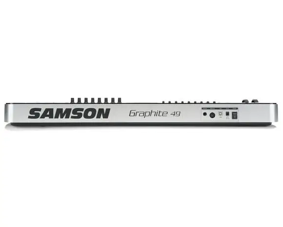 Профессиональный midi контроллер клавиатуры Samson graphite 49 полувзвешенный функция|samson