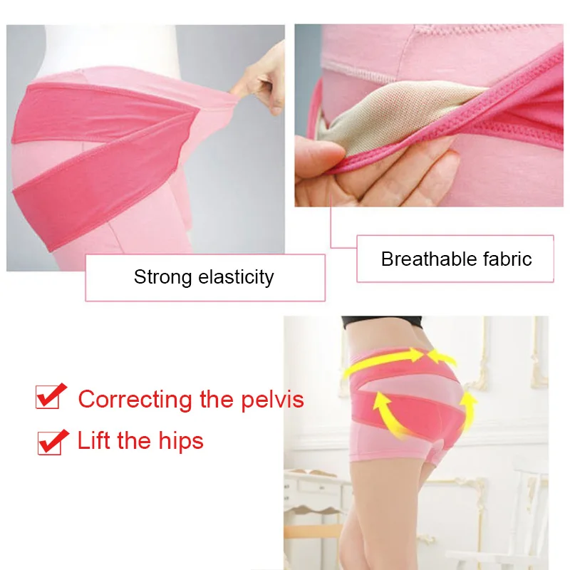 Для женщин Корректирующее белье трусы с вкладышами на ягодицы подъемник трусики