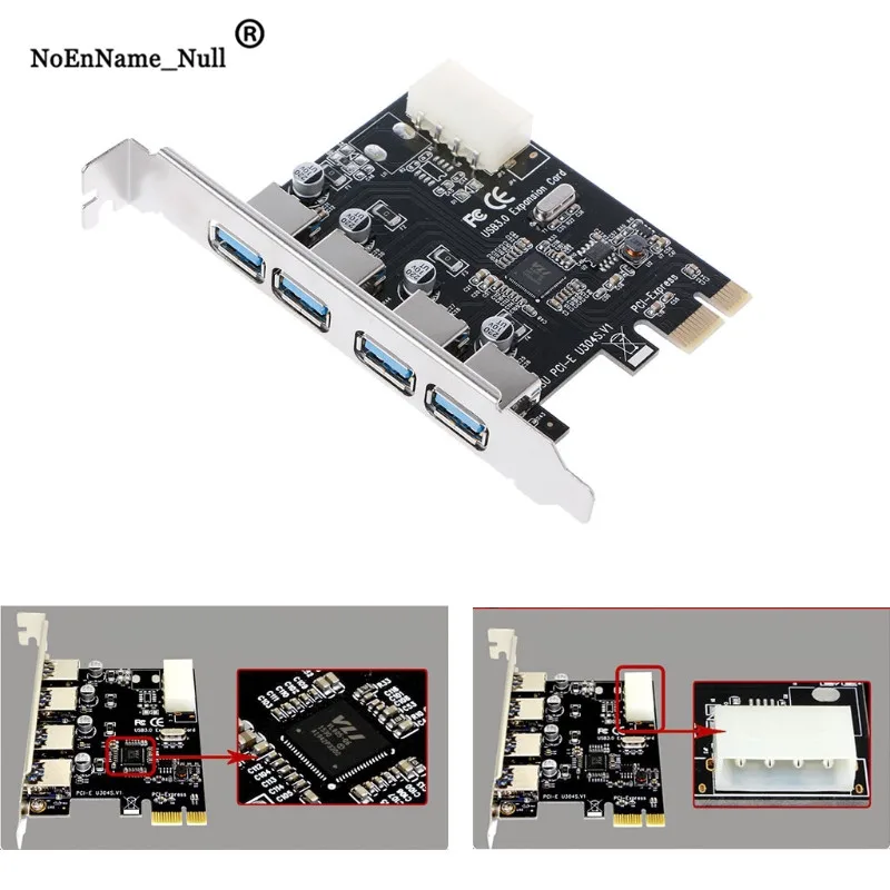 Карта расширения PCI-E 4 порта SuperSpeed USB 3 0 PCI-e PCI Express для Mac Pro | Компьютеры и офис