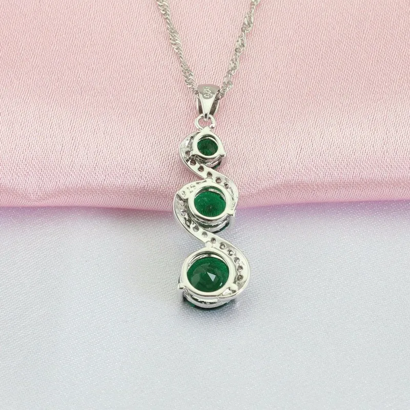 Женский ювелирный комплект из колье серёг кольца и браслета | Украшения