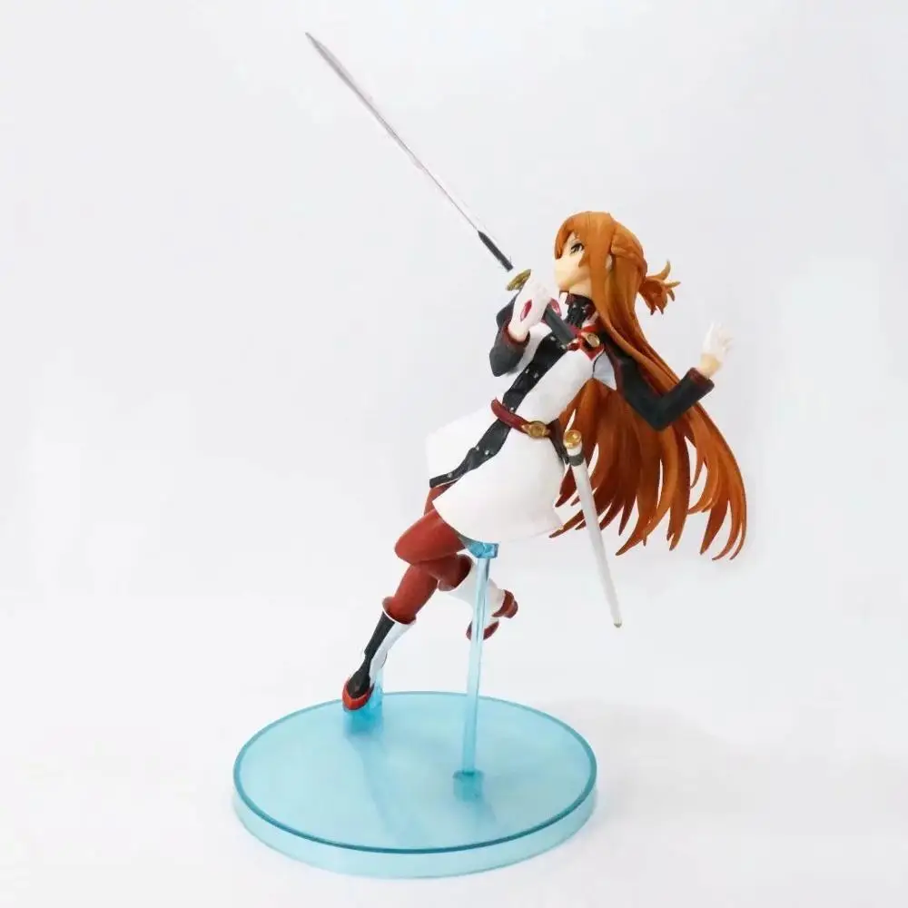 Anime Figure 18CM Sword Art Online Yuuki Asuna PVC Collectible Model Toy Christmas Gift | Игрушки и хобби