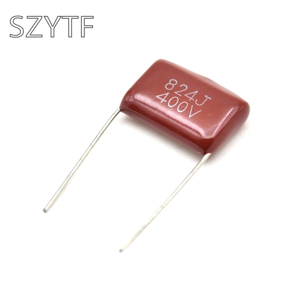 20 мм поршневой палец 400V 824 820NF 0 82 uF CBB конденсатор (10 шт./лот)|cbb capacitor|400v capacitorcapacitor 400v