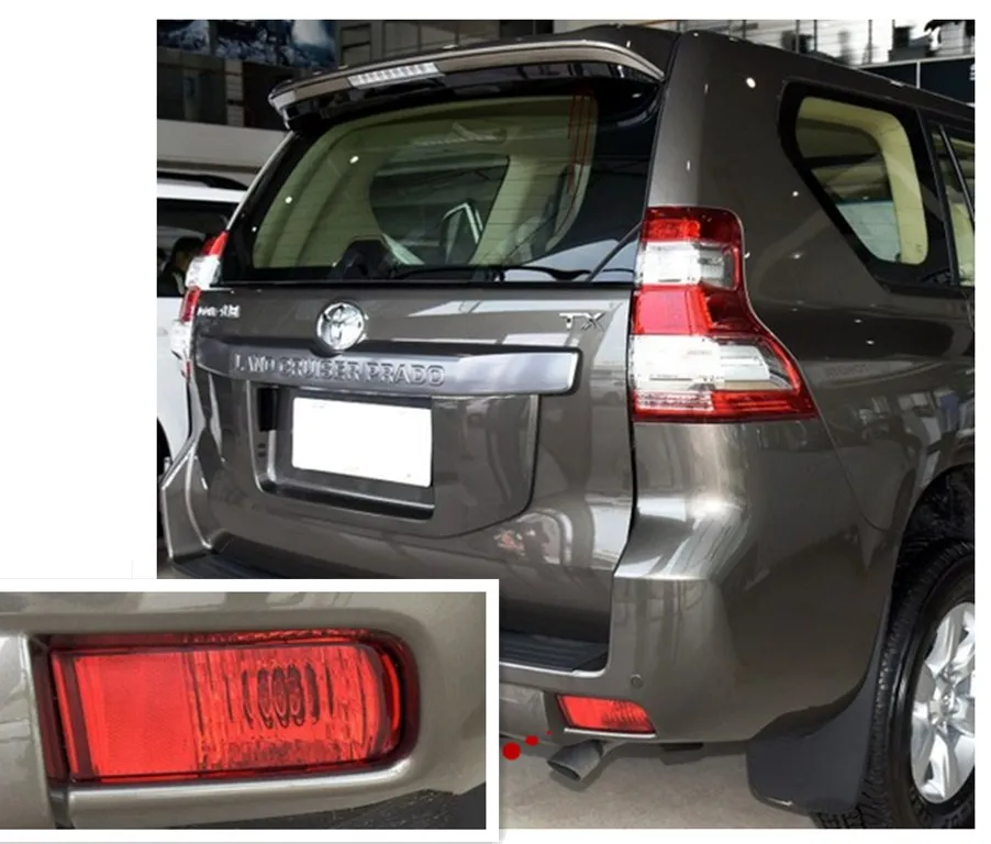 

eOsuns car accessories led rear bumper light rear fog lamp for Toyota land cruiser prado LC150 2010-2017