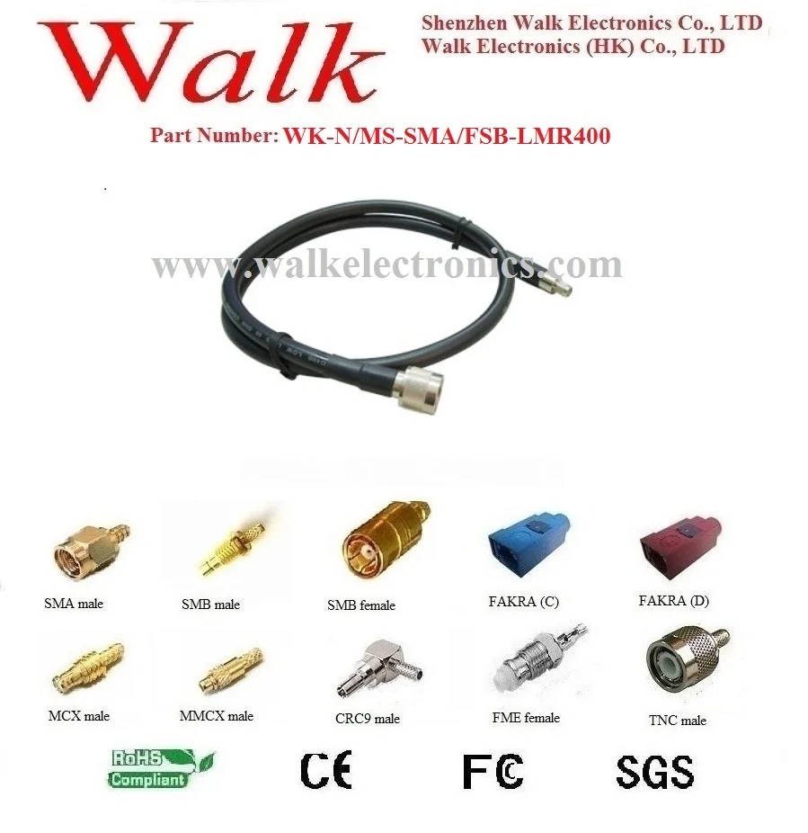 Кабель с антенной типа папа и мама SMA LMR400 кабель N прямой LMR400|cable female|cable malecable male |