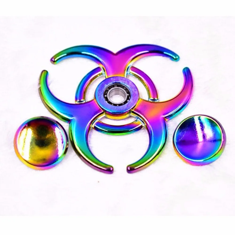 Анти-Тревога 360 непоседа spinner Фокусировки Непоседа Игрушки ручной счетчик 3D Figit