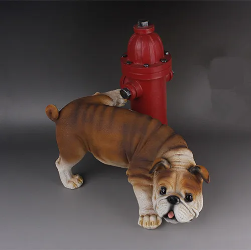 Новая творческая личность Очаровательная собака Английский бульдог забавная