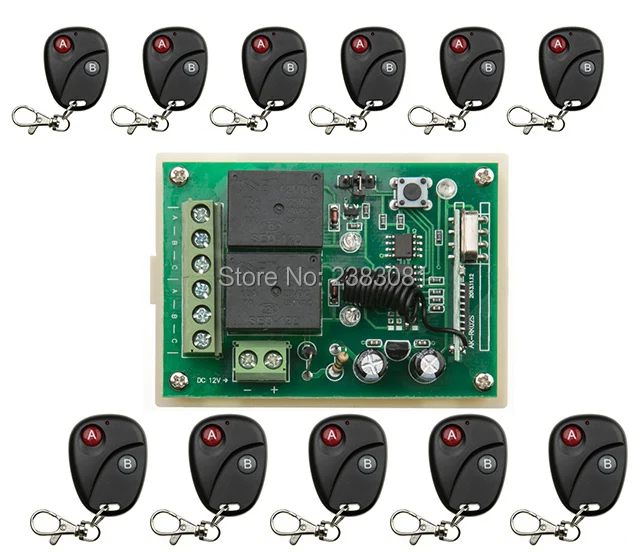 Система беспроводного дистанционного управления teleswitch 12 каналов передатчиков + 1