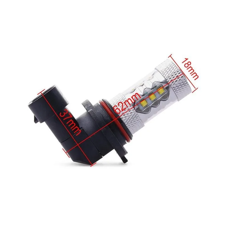 Бесплатная доставка 2 шт. 80 Вт CREE чипы светодиодный Luces antiNiebla 9006 Hb4 P22d машине Faros Blanco