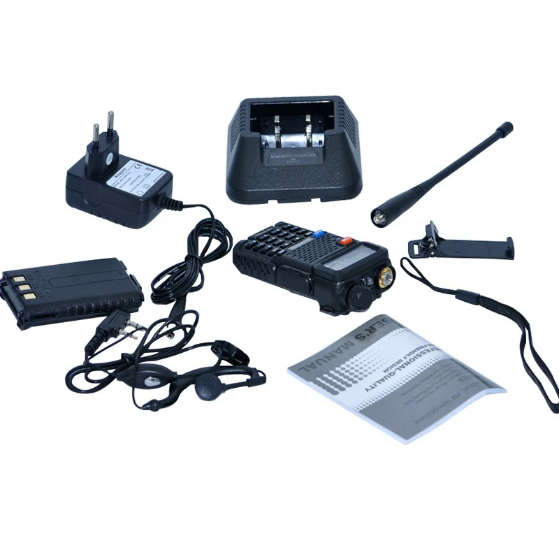 Рация Bao Feng UV 5R 10 шт. оптовая продажа Baofeng UV5R CB радио VHF UHF двухдиапазонное