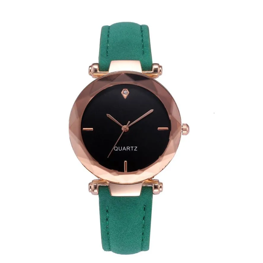 

Fashion Ladies Watch Leather Casual Watch Luxury Analog Quartz Crystal Womens Wristwatch montre femme L58
