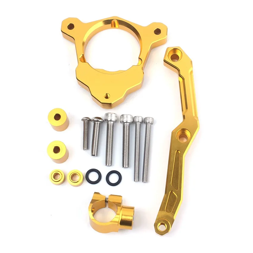 

Steering Stabilize Damper Bracket Mount Kit Set for Kawasaki Z800 2013 2014 2015 2016 2017 2018 Motorcycle Accessories