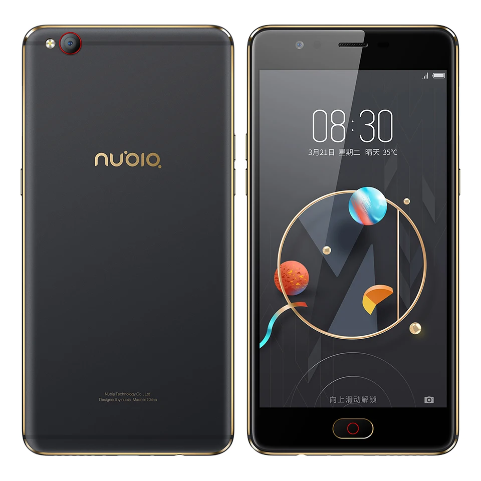 Оригинальный 2017 zte Nubia m2 Lite 4G LTE MT6750 Octa Core Android M 5 &quot4G RAM 32 ГБ Встроенная память 16.0MP 3000