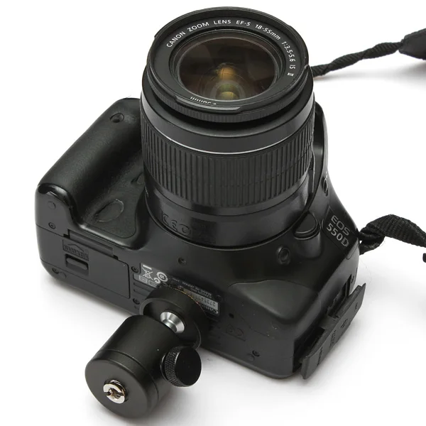 Вращающийся на 360 градусов шаровой головкой 1/4 винт крепление для DSLR камеры