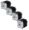 4 шт. шаговый двигатель Nema 34 с комплектом ЧПУ 892OZ In|nema stepper motor|34 motorstepper motor |