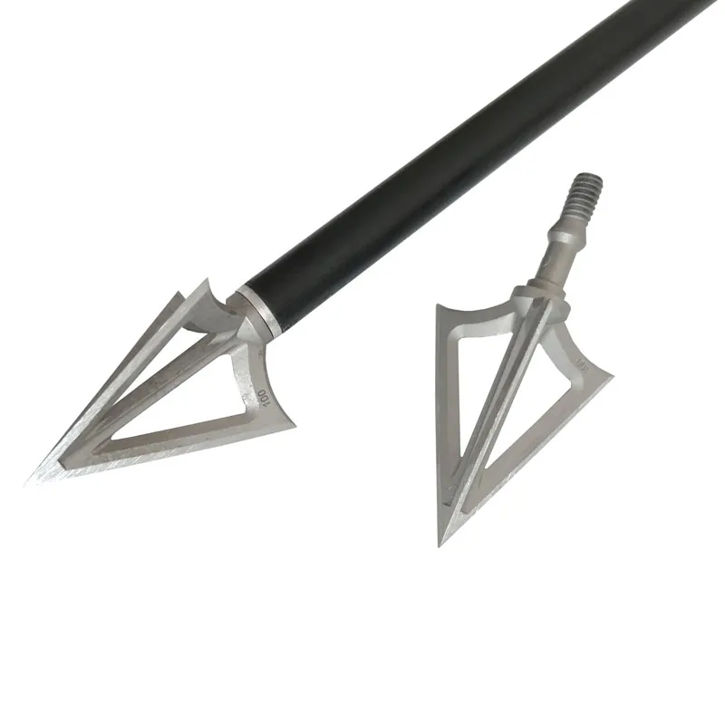 9 шт. стрела для стрельбы из лука лезвие Broadhead 3 фиксированных лезвия 100 зернистая