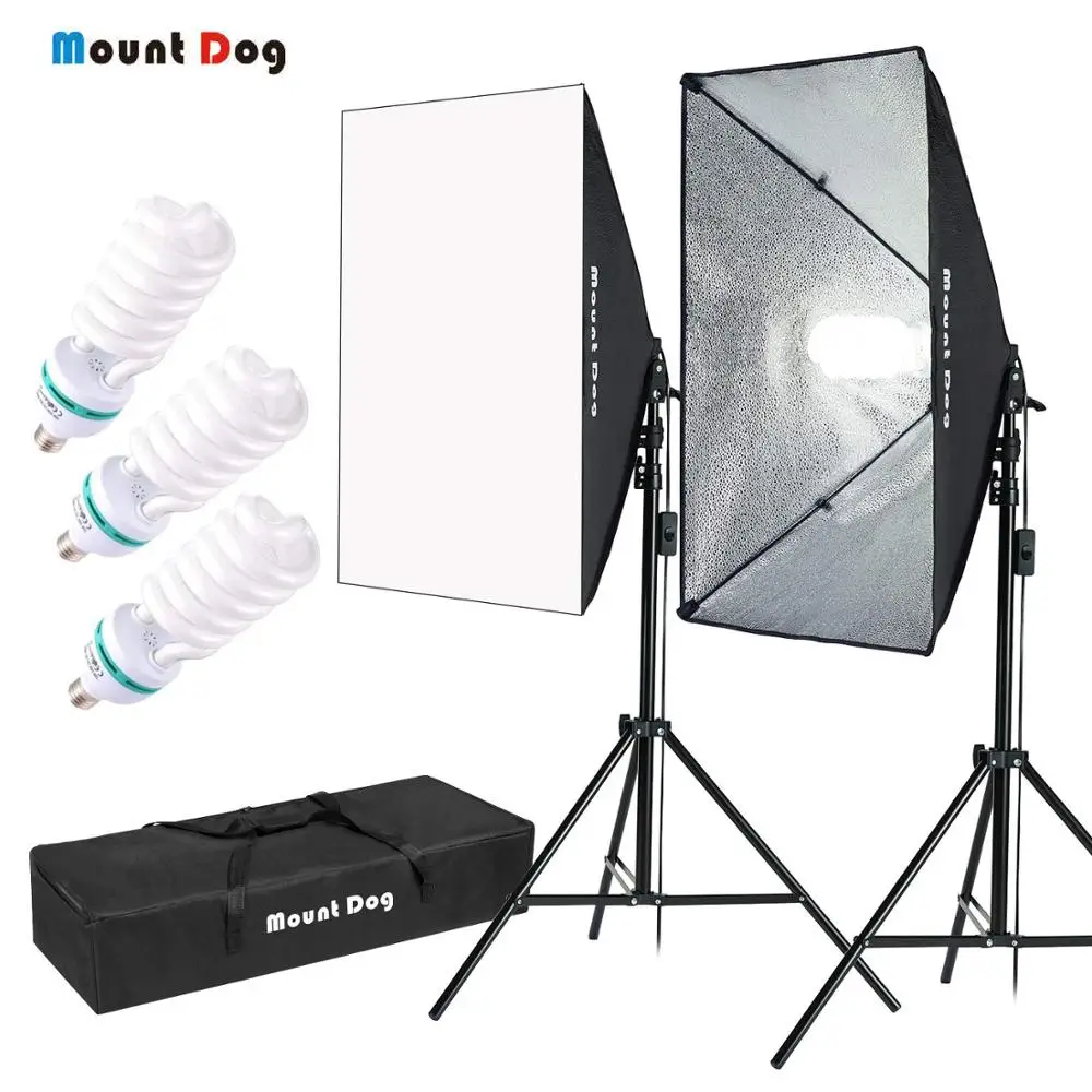 Софтбокс MOUNTDOG 20 &quotX28&quot рассеиватель светильник фотографии Непрерывный софтбокс