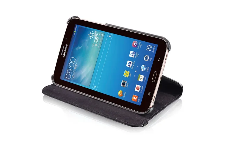 SM-T230 SM-T231 чехол для планшета samsung Galaxy Tab 4 7,0 дюймов T230 T231 T235 360 Вращающийся флип-чехол из искусственной кожи