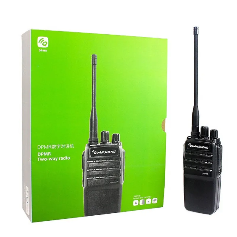 DHL Бесплатная доставка 2 шт. Quansheng DP9000 DPMR цифровая рация UHF 400 470 МГц 16 каналов 5 Вт VOX