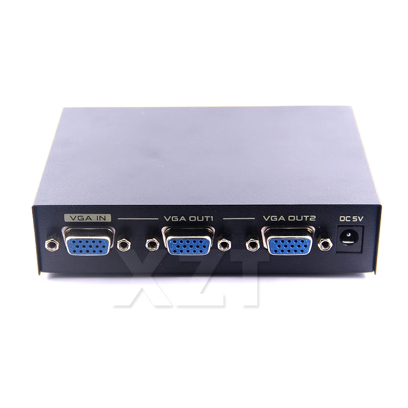 1 шт. высокое качество 2 порта VGA SVGA Hi-resolution 1 шт. 2 монитора 1-2 сплиттера для монитора