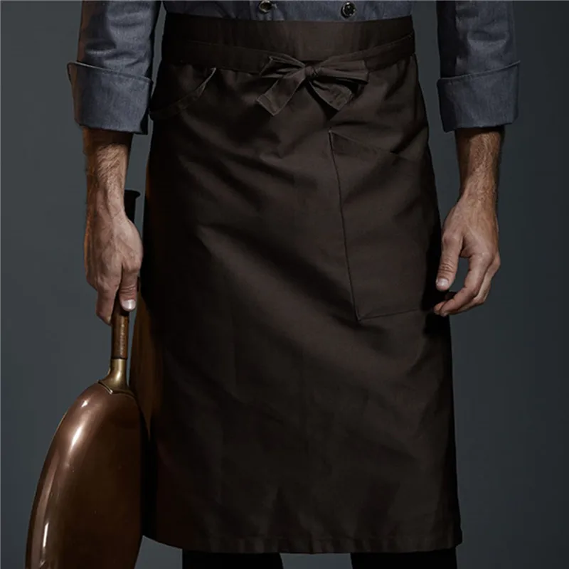 Фартук бариста из полиэтилена и хлопка 5 цветов|apron barista|cotton waist apronwaist apron |