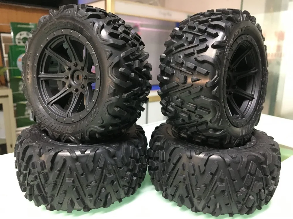 Arrma 1/10 короткий комплект шин для SENTON BLX HQ727 Hobao 10SC 4 шт