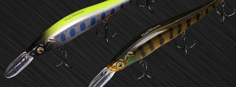 TSURINOYA DW50 110 мм/14,7 г подвесной гольян фреза из вольфрамовой стали Minnow Isca искусственный Para воблер PESCA Crankbait