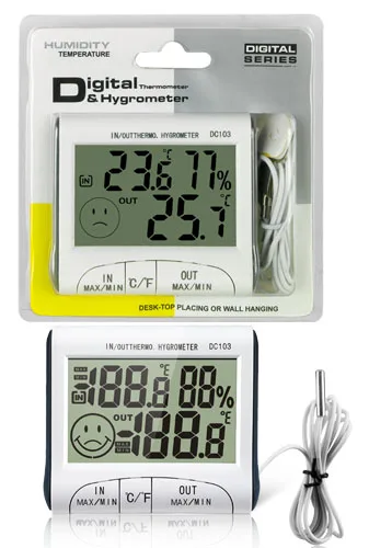 Метеостанция HO Применение держать внутренних и наружных Температура измеритель
