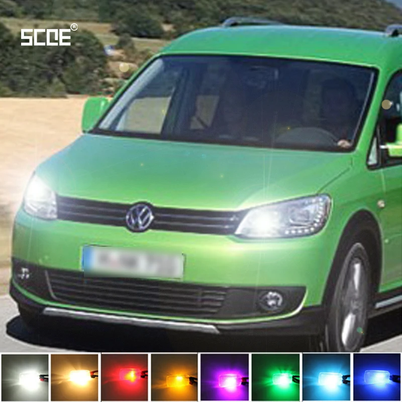 Для Volkswagen Caddy III-двойной светильник s SCOE 2015 2X 12SMD светодиодный передний стояночный