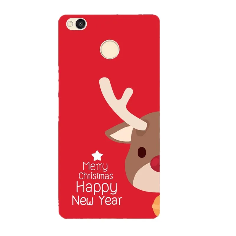 Новый год для Xiaomi Redmi Mi A1 чехол note 5 4 4x 4a 5a Чехол Защита Капа платье яркой с рисунком