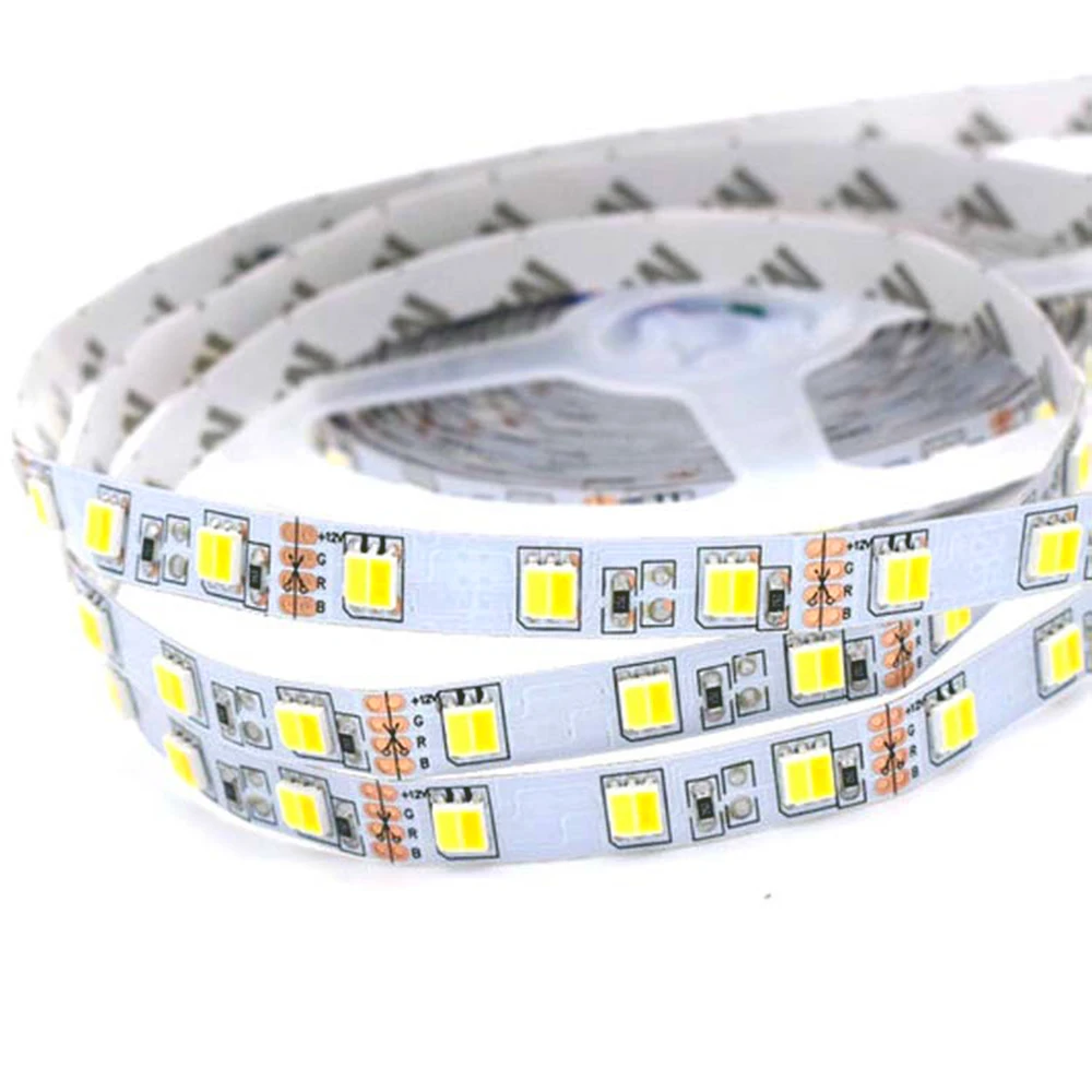 BSOD 24V светодиодный SMD 5050 светодиодный светильник, белый/теплый/RGB/красный/зеленый/синий, гибкий, не водонепроницаемый, для украшения, светодиодный светильник